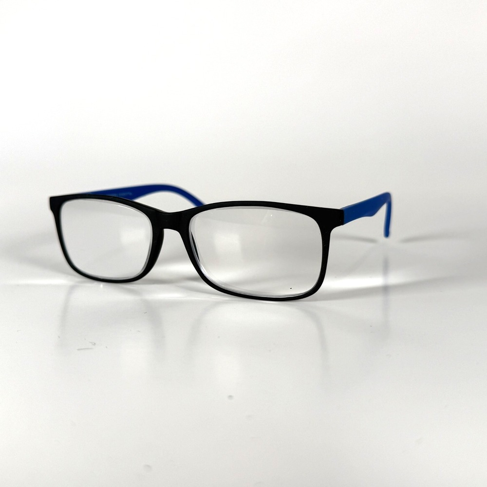 MODERN TIMES Essential Eyeglasses Frame Only 54-16-145 Matte Black Navy Full Rim